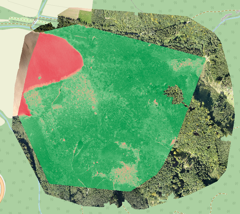 Layer with colorizing style
